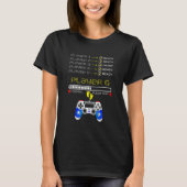 Players 1 2 3 4 5 Ready Player 6 Loading  Gaming Tシャツ (正面)