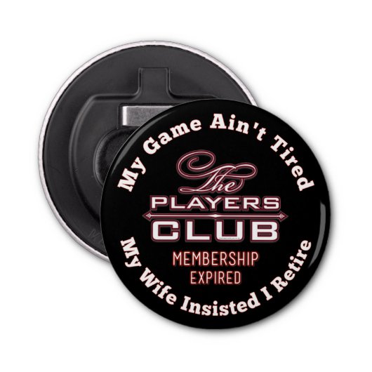 Players Clubメンバーシップ期限切れ 栓抜き (正面)