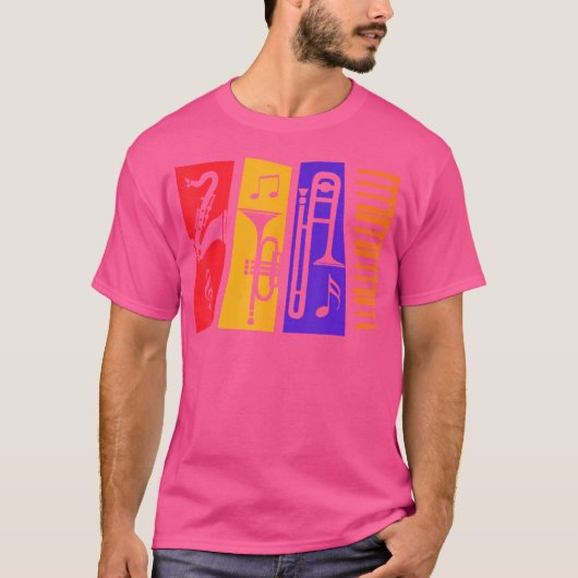 Players Jazz Music Tシャツ (正面)