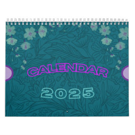 Playful and colorful, simple cheerful cute icons  カレンダー