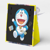 Playful Blue Robot Gift Box for Kids フェイバーボックス (裏面サイド)