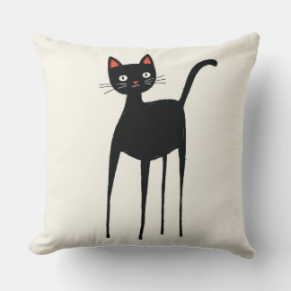 Playful Cat Decorative Cushion クッション