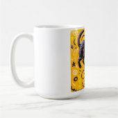 Playful Cat Yarn Ball コーヒーマグカップ (左)