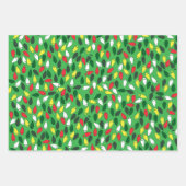 Playful Christmas Lights ラッピングペーパーシート (正面2)