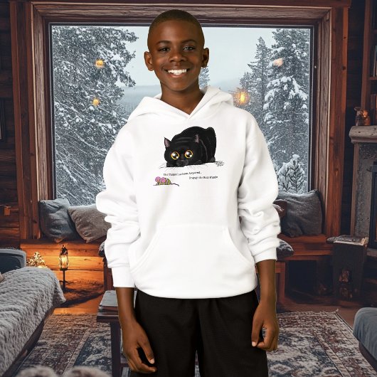 Playful Cream Kitty Butt Wiggle Black Cat