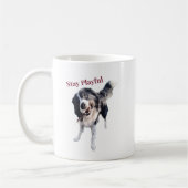 Playful Dog Mug コーヒーマグカップ (左)