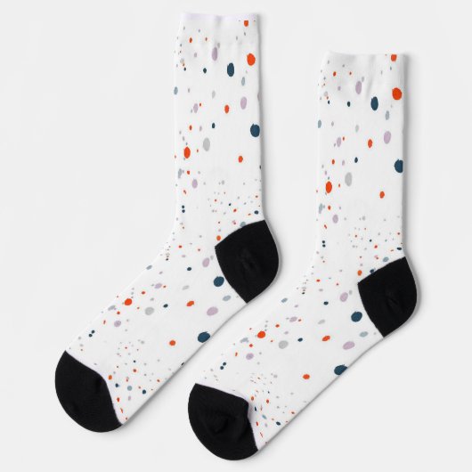 Playful Dots: Polka Dot Socks ソックス (左)