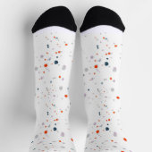 Playful Dots: Polka Dot Socks ソックス (上部)
