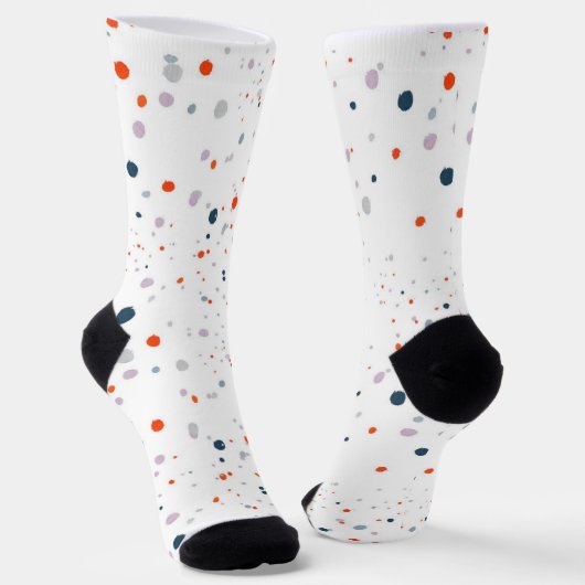 Playful Dots: Polka Dot Socks ソックス (傾斜あり)