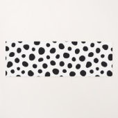 Playful Energy Dalmatian Inspired Dotted Spots ヨガマット (正面(横))