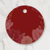 Playful Fox Autumn Wedding フェイバータグ (裏面)