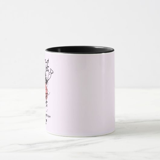 Playful Frosting on My Cupcake Valentine Mug マグカップ (中央)
