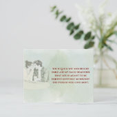 Playful & Funny Love Quote Postcard | Laughing Cou ポストカード (スタンド正面)