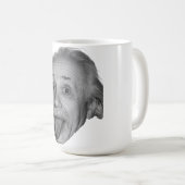 Playful Genius – Albert Einstein  コーヒーマグカップ (正面右)