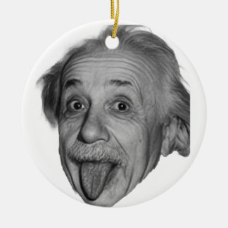 Playful Genius – Albert Einstein  セラミックオーナメント