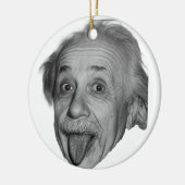 Playful Genius – Albert Einstein  セラミックオーナメント (左)