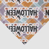 Playful Halloween Plaid 薄葉紙 (詳細)