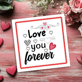 Playful Hand Drawing Valentine Card for Husband シーズンカード