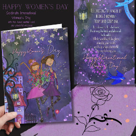 Playful International Women’s Day Celebration Card シーズンカード