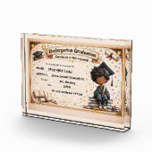 Playful Kindergarten Graduation Certificate  フォトブロック (右)