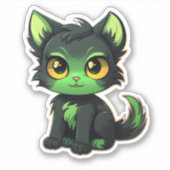 Playful Kittens: Adorable Cat Stickers シール (正面)