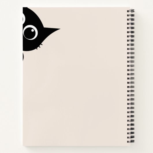 Playful Kitty Notebook ノートブック (裏面)
