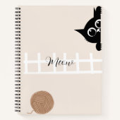 Playful Kitty Notebook ノートブック (正面)
