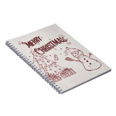 Playful Merry Christmas ノートブック (右側)