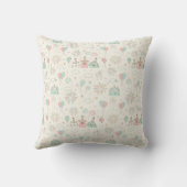 Playful New Year Celebration Kids Throw Pillow クッション (裏面)