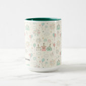 Playful New Year New Beginnings Custom Mug マグカップ (中央)