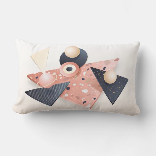 Playful Palette Pillow ランバークッション (正面)