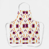 Playful Pattern Apron Design エプロン (正面)