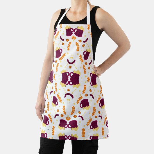 Playful Pattern Apron Design エプロン