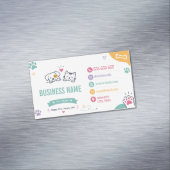Playful Pet Store Custom マグネット名刺 (インサイチュ)