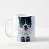 Playful Puppy Coffee Mug | Cute Dog Mug コーヒーマグカップ (左)