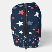 Playful Red White Blue Star trousse de toilette ドップキット (右)