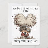 Playful Romantic Valentine Card  シーズンカード (正面)