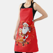 **"Playful Santa Claus Design – Fun and Festive Ch エプロン (インサイチュ)