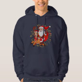 **"Playful Santa Claus Design – Fun and Festive Ch パーカ (正面)