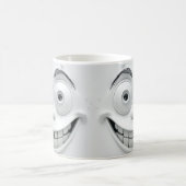 Playful Sarcastic Face 3D Mug Wrap Design コーヒーマグカップ (中央)