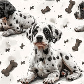 Playful Spotted Puppy  iPhone 15ケース
