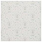 Playful Spring Silly Goose on the Loose Pattern ファブリック (見本)