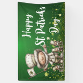 Playful St. Patrick’s Day Celebration Design 横断幕 (縦)