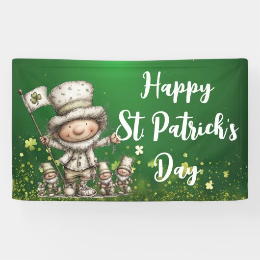 Playful St. Patrick’s Day Celebration Design 横断幕 (横)