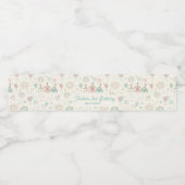 Playful Sweet and Three Kids Birthday ペットボトルラベル (シングルラベル)