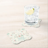 Playful Sweet and Three Kids Birthday  ペーパーコースター (インサイチュ)