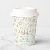 Playful Sweet and Three Kids Birthday  紙コップ (正面)