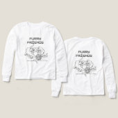 Playful Thread Tango — Two Kittens at Play (デザイン 正面＆背面)