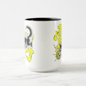 Playful Thunder Cat Mug - Perfect for Soccer Lover マグカップ (中央)