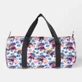 Playful travel bag for your dog. coloured  ダッフルバッグ (裏面)